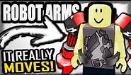 This Roblox Accessory Can Move!? (UGC Mech Arms)