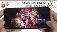 Samsung Galaxy A34 5G Honkai Star Rail Gaming test