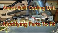 RV Fridge Amish Cooling Unit Modifications To Fit DOMETIC RM2652