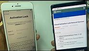 Removal iCloud Activation Lock Using Android Phone