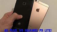iphone 6s plus vs huawei p9 lite