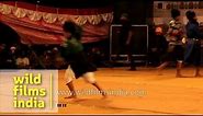 Gatka dance by Nihangs : Hola Mohalla celebration in Punjab