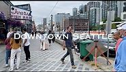 WALKING: Downtown Seattle, Washington - Waterfront