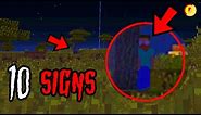 10 SIGNS HEROBRINE IS IN YOUR WORLD! (Ps3/Xbox360/PS4/XboxOne/WiiU/Switch)