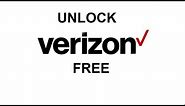 How to Unlock any Phone from Verizon FREE