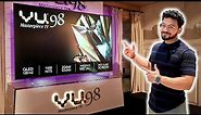 VU Masterpiece QLED TV 98" & 85" ⚡️ | 4K 120Hz Display | VU QLED TV 🔥