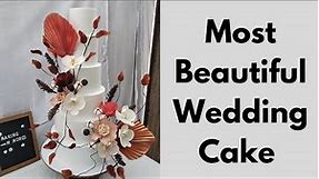 How To Make Most Easy And Beautiful 6 Tier Wedding Cake Design?