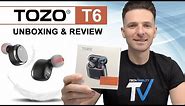 TOZO T6 Ear Buds REVIEW & UNBOXING | Better Than The Apple Airpods for $35?