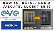 How to add Nokia Alcatel Lucent Router 7750 SR12 in EVE-NG