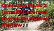 Review of Coleman Peak 1 Small External Frame Backpack - Amputee Outdoors