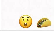 Emoji eating taco animation #emoji #animation