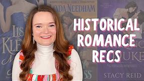 historical romance recommendations 💜
