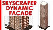 DYNAMIC FACADE Modelling in REVIT |Skyscraper Parametric façade design by REDD FIRMS