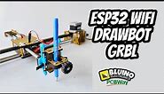 How to Make CNC Machine Drawing Robot GRBL - ESP32 Wifi Drawbot Plotter Pen