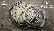 Restoration one of the first Rolex watch ever made - antique/historical military silver case
