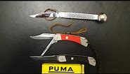 Vintage Puma fishing knives