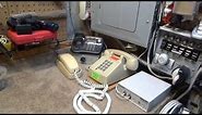 Telephone Testing Equipment Setup