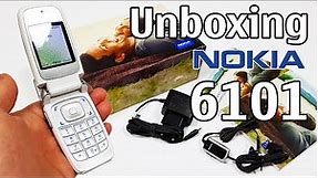 Nokia 6101 Unboxing 4K with all original accessories RM-76 review