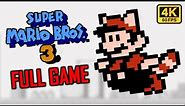 Super Mario Bros. 3 (1988) - Full Game Walkthrough in 4K 60FPS