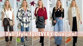 12 Stylish Fall Outfit Ideas for Women Over 40, 50, 60! Fall 2023 Lookbook