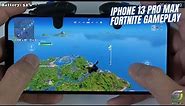 iPhone 13 Pro Max Fortnite Gameplay