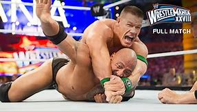 Full "Once in a Lifetime" Match: The Rock vs. John Cena