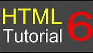 HTML Tutorial for Beginners - 06 - Creating links within same web page