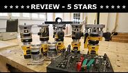 DEWALT DCW600B 20V Compact Router Review and Four Uncommon Bits that Take it to the Next Level