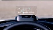 Navdy's heads-up display for any car windshield
