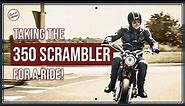 Taking the 350 Scrambler for a Ride! - Back to Classics