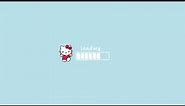 Cute Hello Kitty Loading Screen | Free Template | ThatsLyra