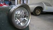 Real Cool 50's style headlight headlamp bezel custom Hotrod Tips and Tricks #32