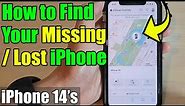 iPhone 14/14 Pro Max: How to Find Your Missing/Lost iPhone