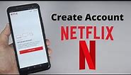How to Create Netflix Account on Android Phone | Beginner Sign Up Guide