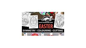 EASTER (SYMMETRY – COLOURING – CUTTING)