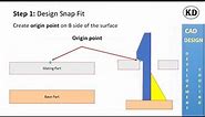 Snap Fit Plastic Product Design online Demo Lecture . Call for Class 9657062890