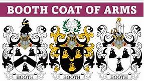 Booth Coat of Arms & Family Crest - Symbols, Bearers, History