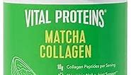 Vital Proteins Matcha Collagen Peptides Powder Supplement, Matcha Green Tea Powder, 10.5 oz, Original Flavored
