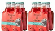 Cipriani Peach Bellini Mix - White Peach Cocktail Mixers with Peach Puree & Sparkling Water - Non-Alcoholic Virgin Bellini Drink, Add Peach Flavoring to a Cocktail, Pack of 8