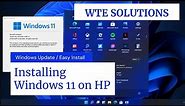How to Install Windows 11 - Easy and Fast on HP ProBook