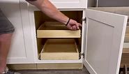 Sublime Design 19" Wide - Printer Pull Out Tray | Slide Out Shelves | Baltic Birch Wood Drawer for Cabinet Storage (Pull Out 32)