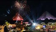 Pyramids of Egypt Fireworks