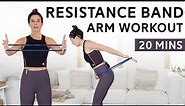 Resistance Band Arm Workout - Triceps, Biceps, Shoulders