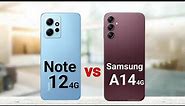 Redmi Note 12 4G vs Samsung A14 4G