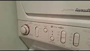 Maytag neptune stacked washer and dryer