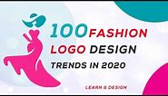 100 Fashion Logo Design Trends in 2020 & 2021