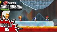 Newer Super Mario Bros. Wii - World 5 (2/2)