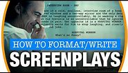 How to write and format screenplays like a pro! Script writing tips and tricks