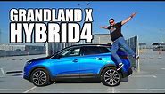 Opel Grandland X Hybrid4 - 300 hp AWD PHEV SUV (ENG) - Test Drive and Review