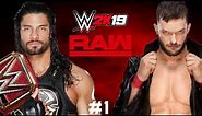 WWE 2k19 Universe Mode | Episode #1 | Raw